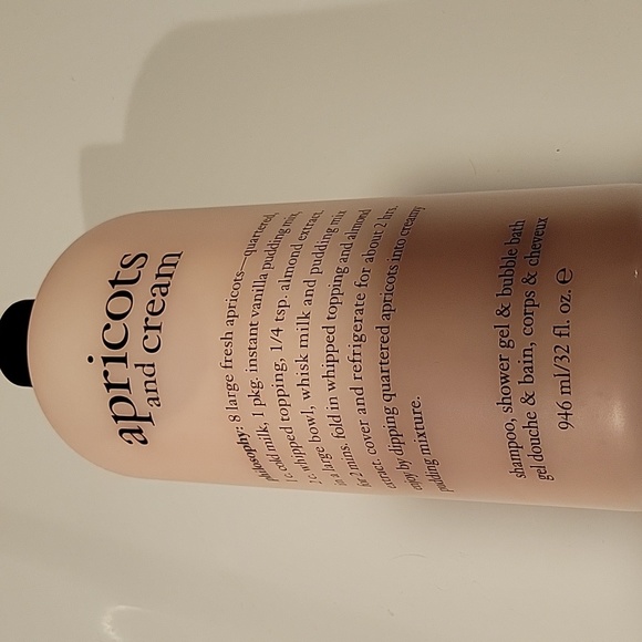 Bath & Body Philosophy Shampoo Shower Gel And Bubble Bath Apricots